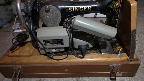 Machine coudre singer - machine, à