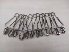 Lot de 12 pinces à escargots