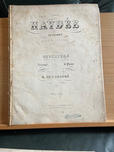 Auber haydée ouverture - haydée,