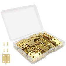 50 Pièces Mini Charnières