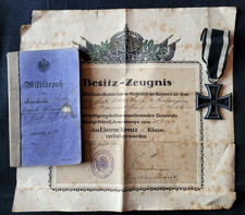 Lot Croix de Fer 1914 Empire Allemand "W" Grenadier 1914 1918 WW1 German Cross