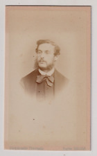 CDV Hallier à Paris -Le Vicomte Arthur de Sinéty**- Vintage albumen print c.1868