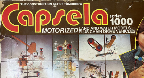 Capsela 1000 parts lot motor - parts,