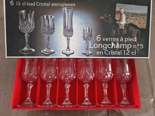 Cristal arques verres à - cristal,