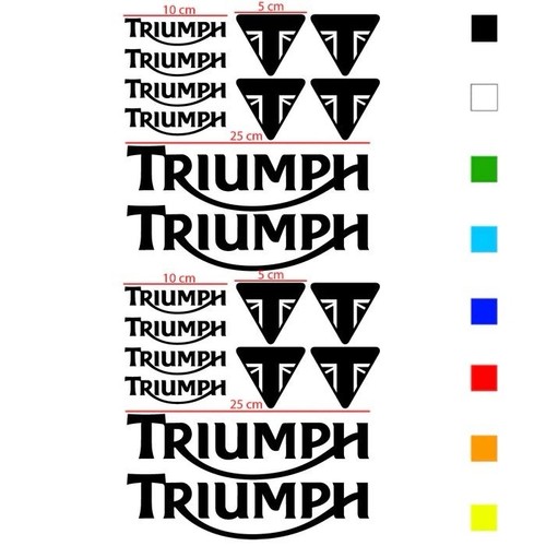 Sticker triumph - triumph,