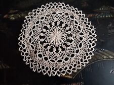 Ancien Napperon au Crochet+++Diamètre 20cm+++19ème