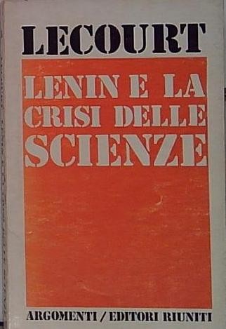 Lecourt lenin crisi delle - lecourt, e