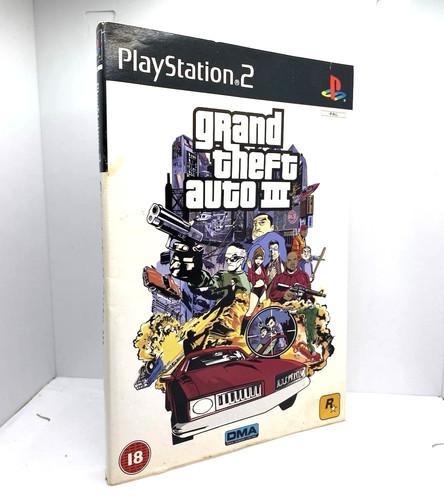 Jaquette gta iii - uk, en