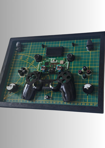 Tableau déco geek manette - tableau,