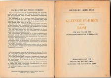 Année sainte 1950 Le petit