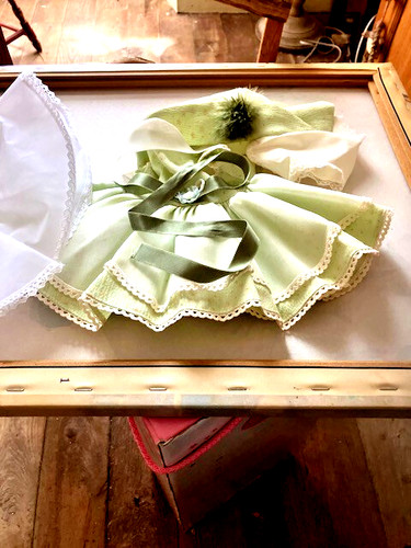 Robe neuve verte chapeaux - robe,