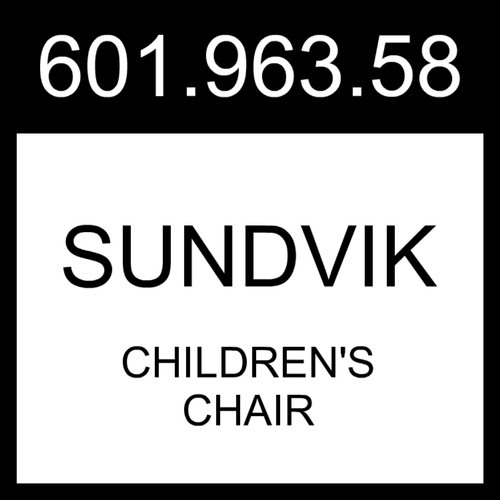 Ikea sundvik children chair - ikea,