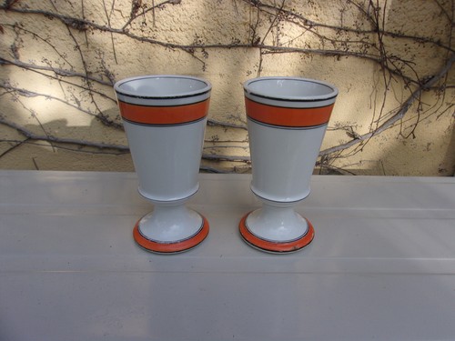 Porcelaine valentine paire - de,
