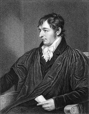 PORTRAIT de RICHARD PORSON, savant classique anglais - Gravure du XIXe siècle