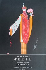 ERTE - Affiche originale en