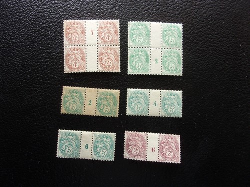 France lot timbres - -,
