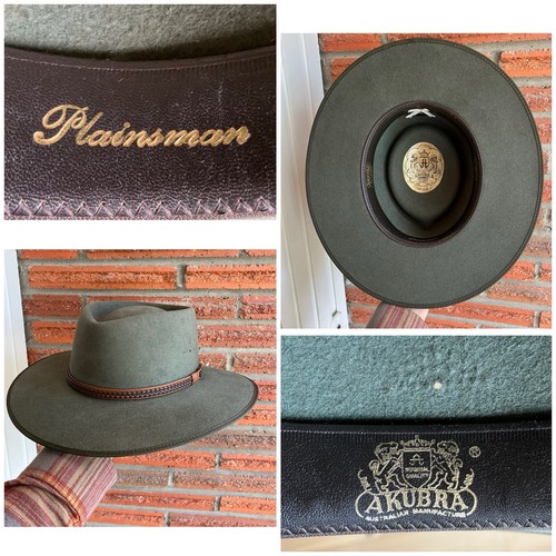 Akubra plainsman green western - akubra,