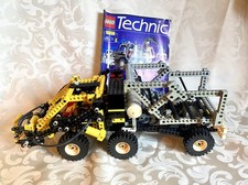 Lego Vintage Technique Réf 8868 Très Bon État Avec Notice Et Moteur 9 Volt