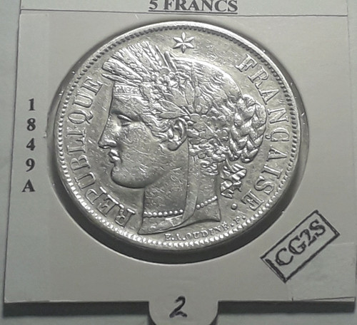 Francs cérès 1849 2 - cérès,