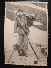 GERMAN Photo WW2 WWII ARCHIVE : GEBIRGSJAGER _ Chasseur de montagne 