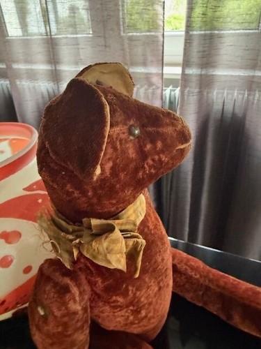 Ancien ours peluche - ancien,
