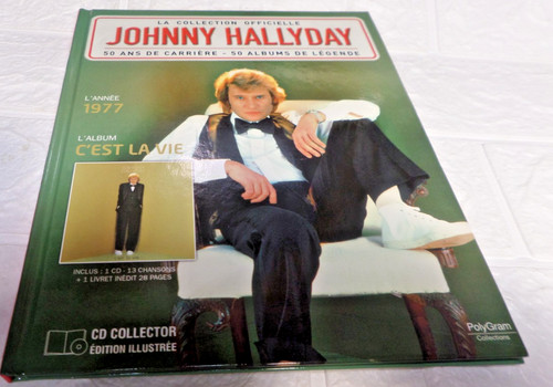 Livre johnny hallyday la - cd, +