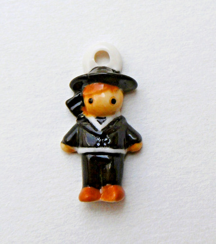 Fève pendentif bretagne - -,