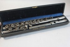 Flûte traversière Laubé métal argenté (74327)