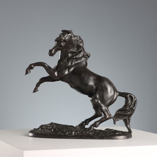Cheval cabré ancien sculpture - cabré,