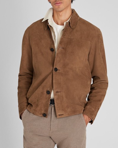 Veste camionneur homme daim - homme, en