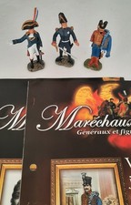 Lot De 3 Soldats En Plomb  HACHETTE Maréchaux D'empire N°164,163,162