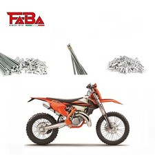 Kit Rayons + Nipple Originaux KTM 125 XC-W (17-19) Roue Arrière 18'