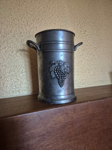 Seau champagne étain - champagne,