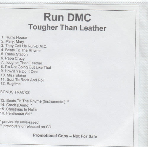 Run dmc tougher - tougher, leather