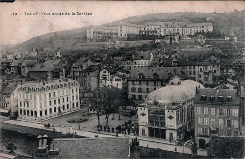 Cpa tulle rive droite - tulle,