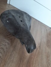 ancienne selle de velo en cuir