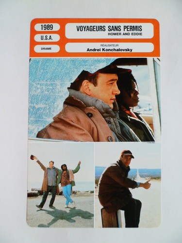 Carte fiche cinema 1989 - fiche,