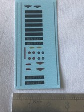Maquette miniatures : decals décalcomanies Bentley. 1/24