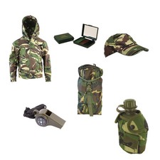 Enfants Paquet N Robe Dessus Marche Extérieur Mtp / Dpm Capuche Eau Bouteille