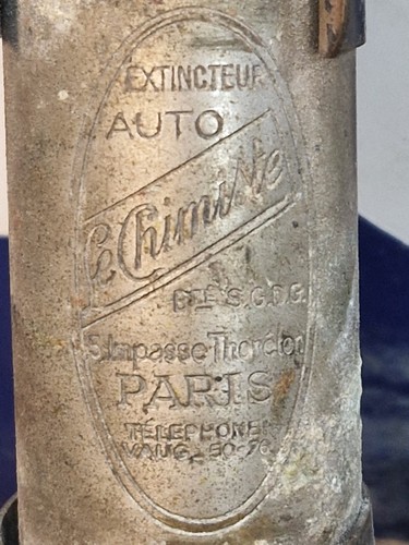 Extincteur chimiste auto - le,