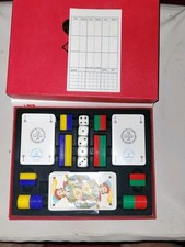 Deauville Vintage coffret jeux Bridge Tarot Dés Yams marque Héron