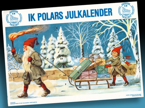 Ancien calendrier avent - ancien, l’avent