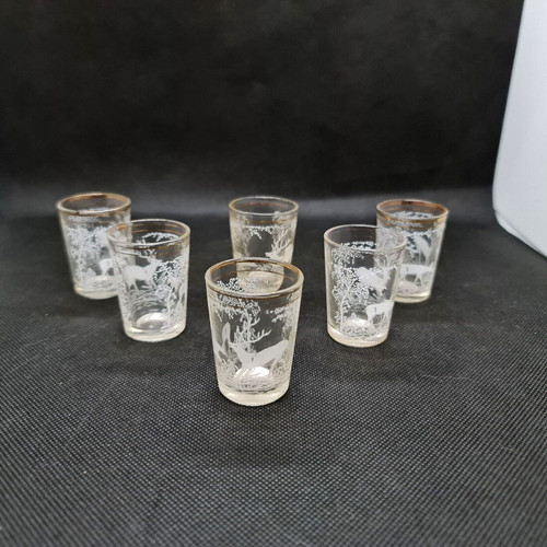 Verres miniatures anciens - verres, à