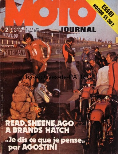 Moto journal 141 - 141, honda