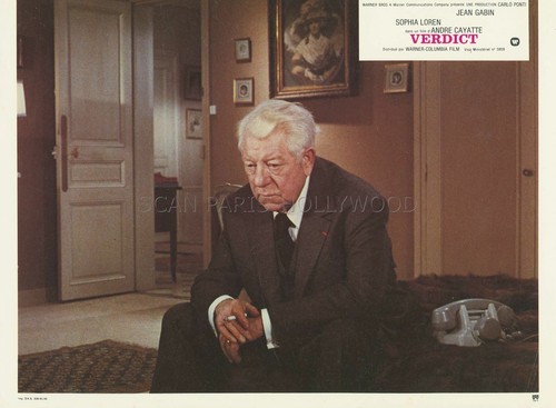 Jean gabin verdict 1974 - gabin,