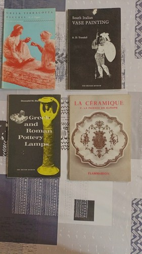 Lot livres faïence - faïence, céramique