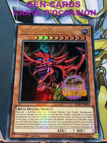Carte slifer le - yu, slifer,