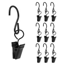 Crochet rideau avec pinces