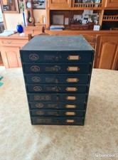 Meuble de metier mercerie vintage