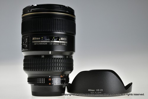 Nikon nikkor 17 - af-s, ed